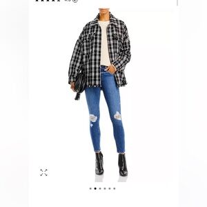 PAIGE Verdugo Destructed Ankle Skinny Jeans